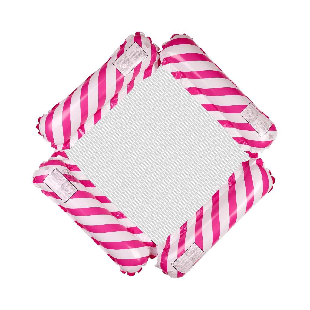 Oppustelig vandseng – Pink Pool hængekøjestol