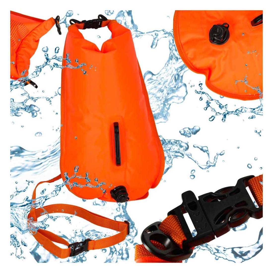 Simboj med torr ficka och visselpipa – 28L | Hem & Hobby | Pryloteket