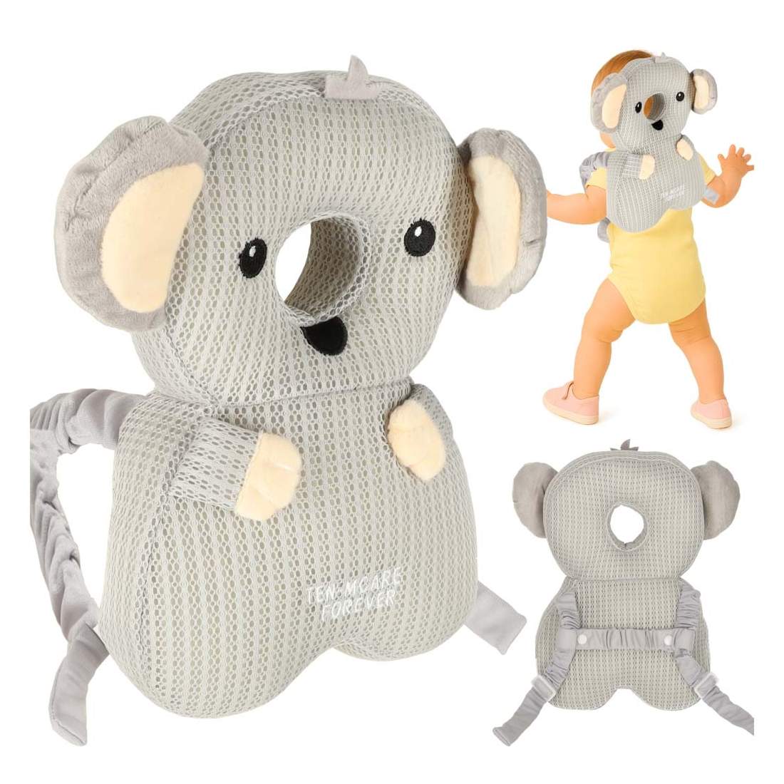 Säkerhetsryggsäck för småbarn – Koala huvudskyddskudde | Hem & Hobby | Pryloteket