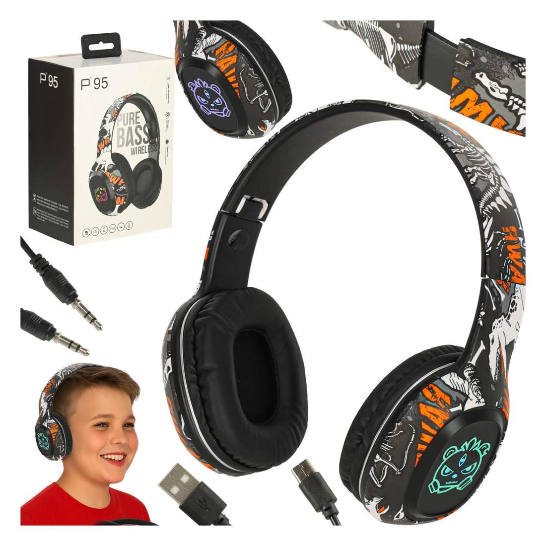 Trådlösa Bluetooth Gaming In-Ear-hörlurar – Svarta | Hem & Hobby | Pryloteket