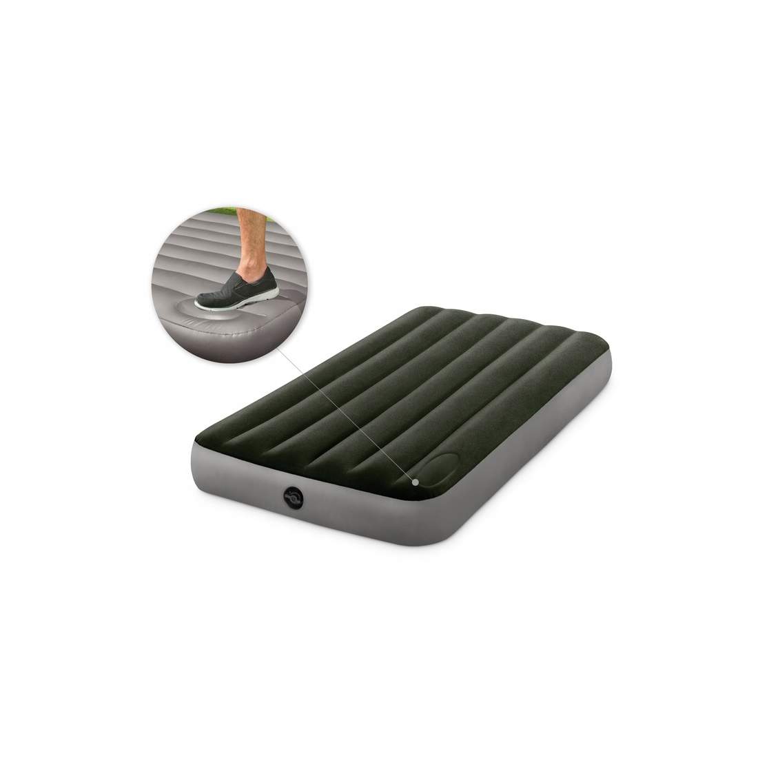 Stor luftmadrass med inbyggd pump – Queen Size | Hem & Hobby | Pryloteket