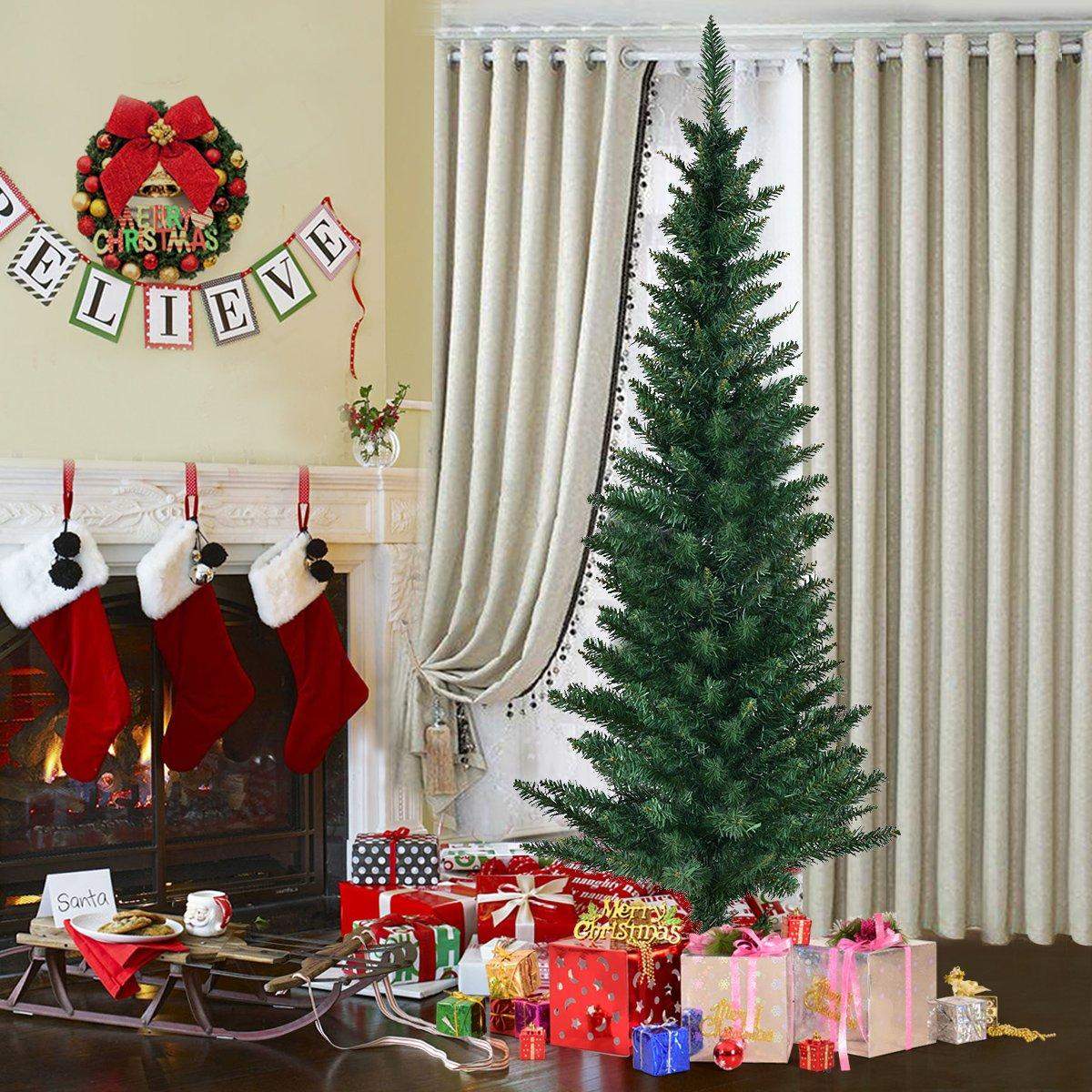 Konstgjord julgran 150 cm – Återanvändbar, enkel installation | Hem & Hobby | Pryloteket