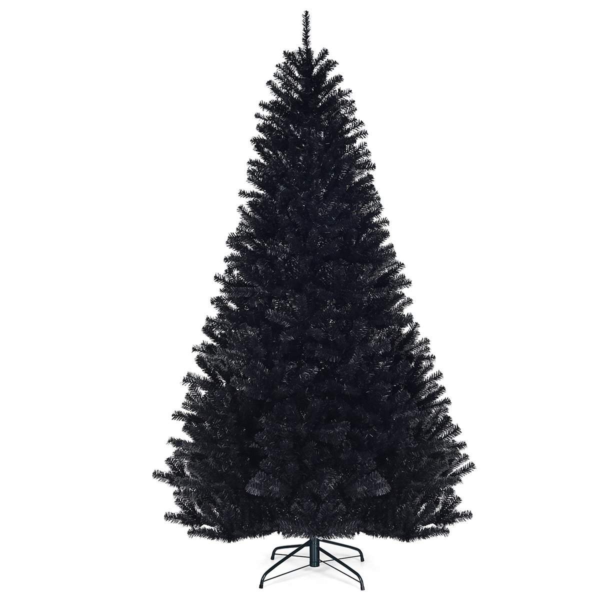 Sort 225 cm Kunstigt Halloween juletræ – Indendørs/Udendørs