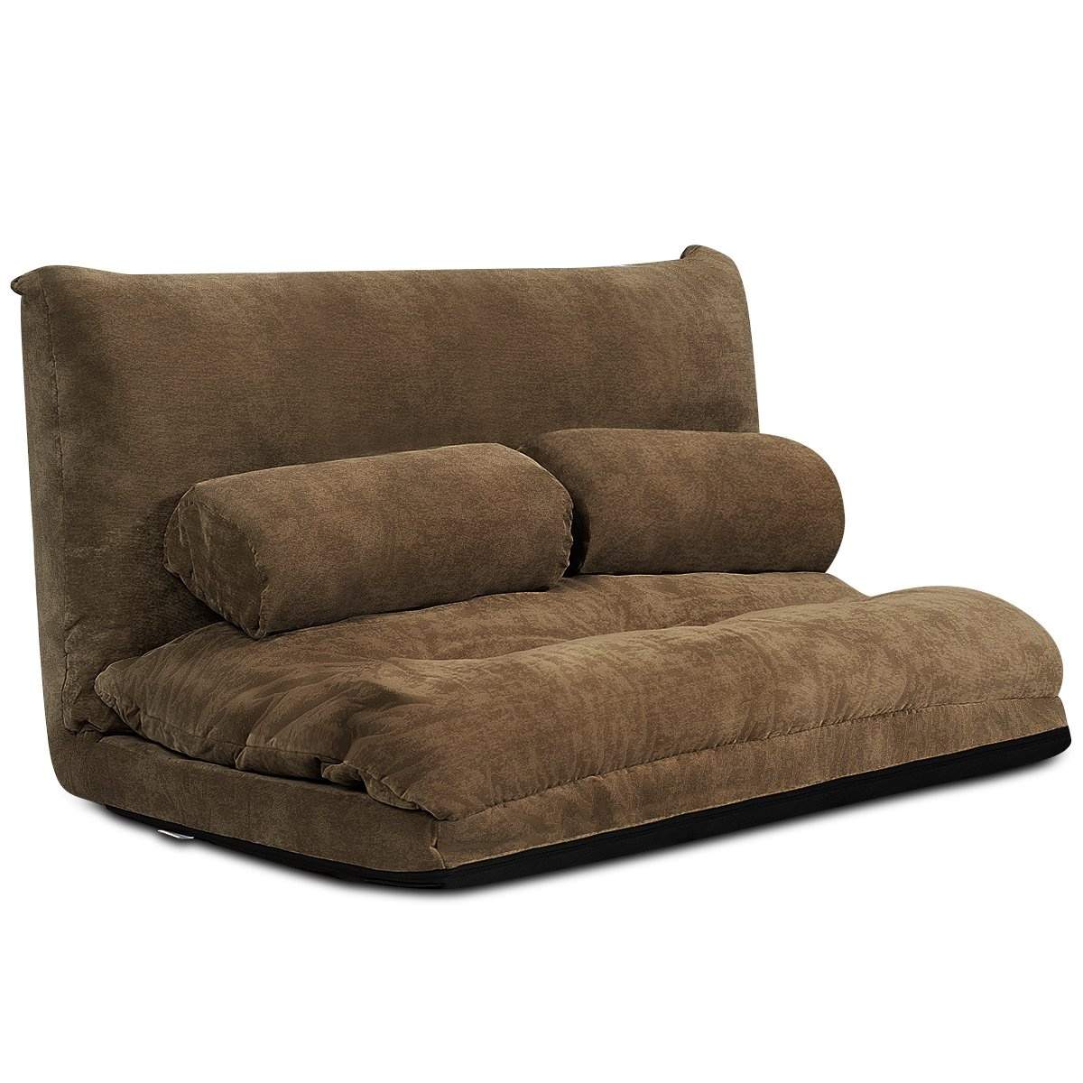 Justerbar gulvsofa – 6 positioner, komfortabel og foldbar