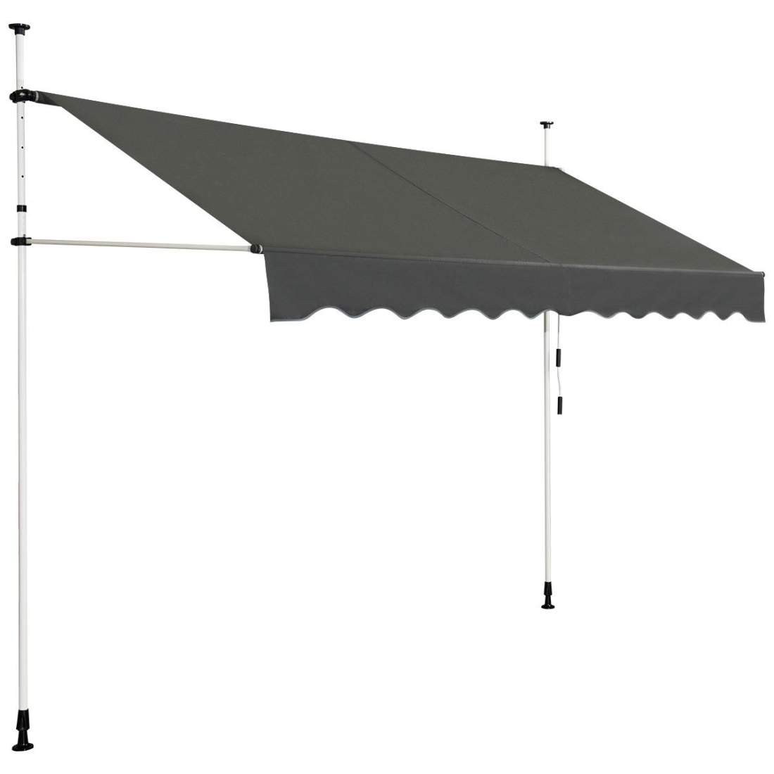 Infällbar solskyddsmarkis – UV-beständig, justerbar, 300x120 cm | Hem & Hobby | Pryloteket