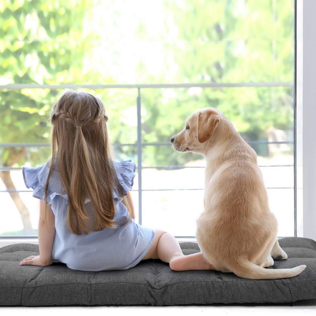 Justerbar golvstol – 14 positioner, skum och stål, mörkgrå | Hem & Hobby | Pryloteket