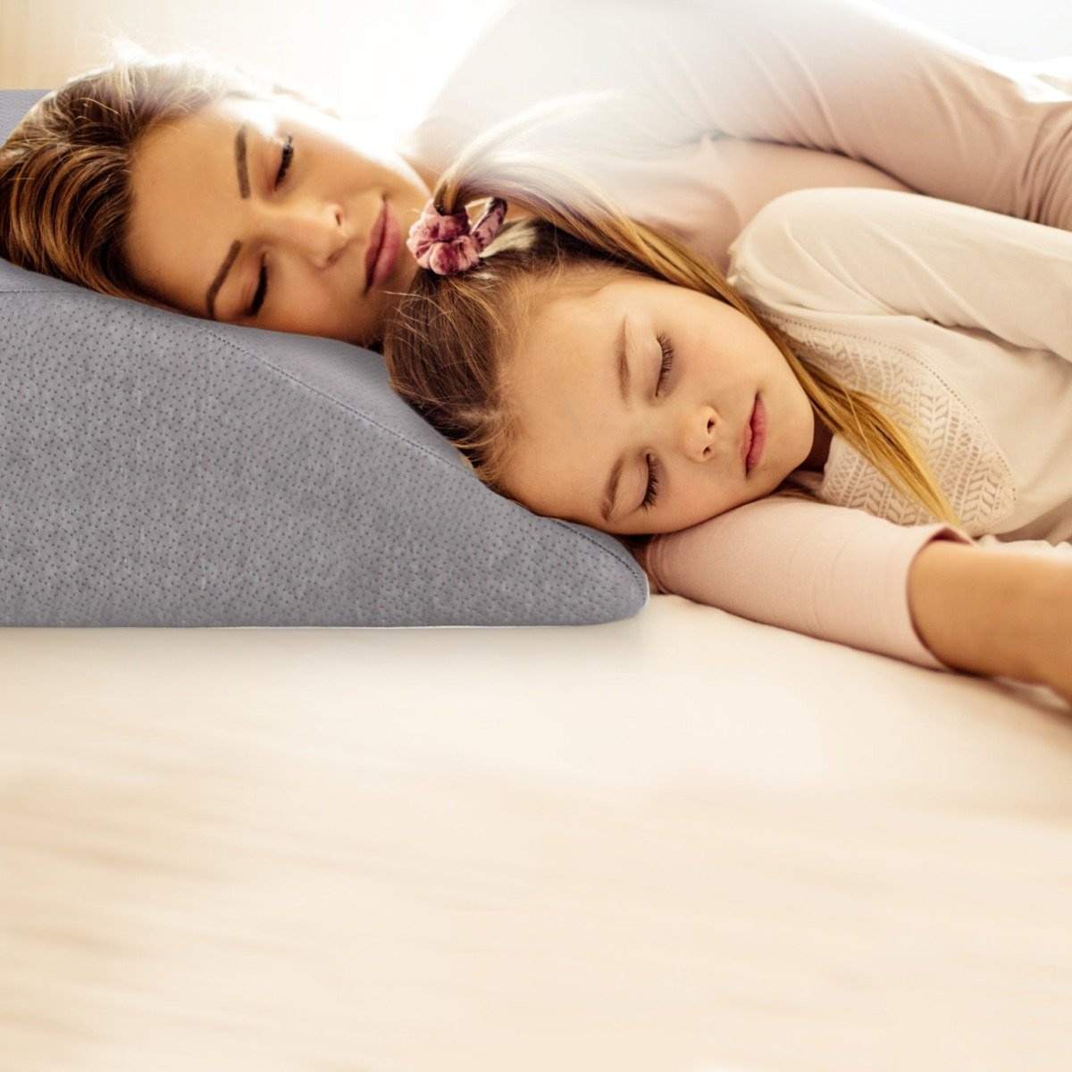 Memory Foam Benpude – Ergonomisk, vaskbart betræk, 60x54,5x20 cm