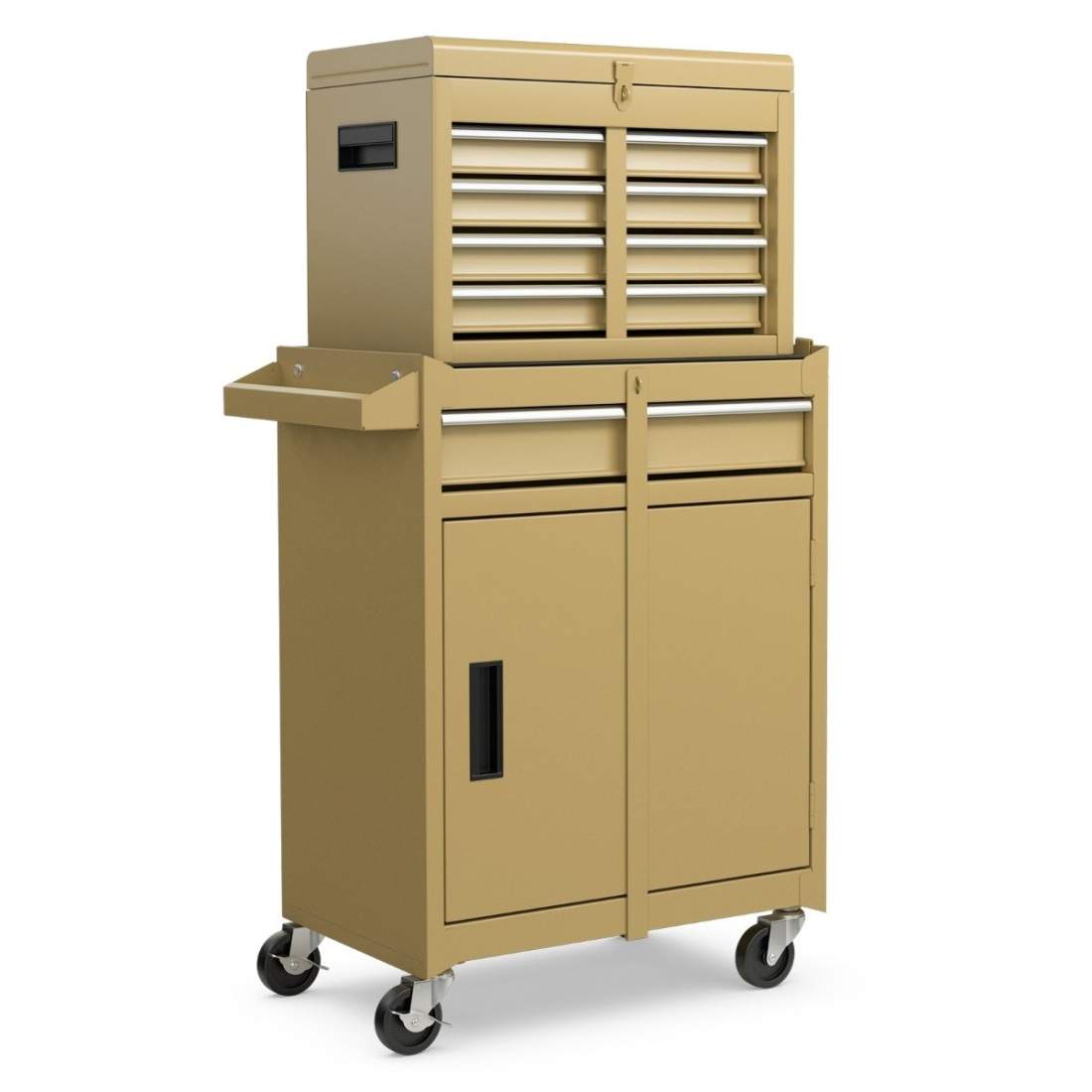 Rullande verktygslåda med 5 lådor och justerbar hylla | Hem & Hobby | Pryloteket