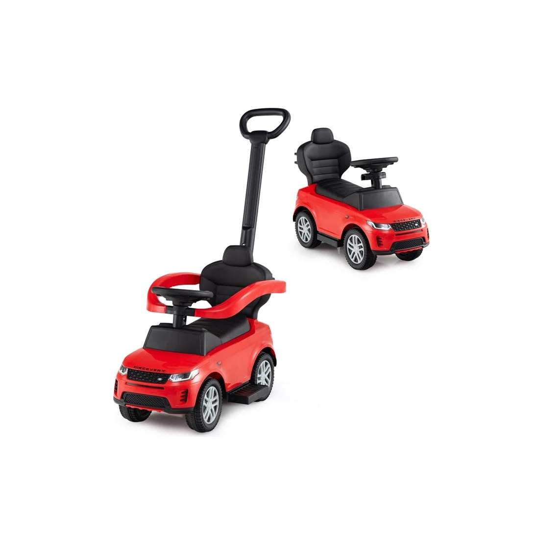 3-i-1 barnbil med avtagbart handtag – röd | Hem & Hobby | Pryloteket