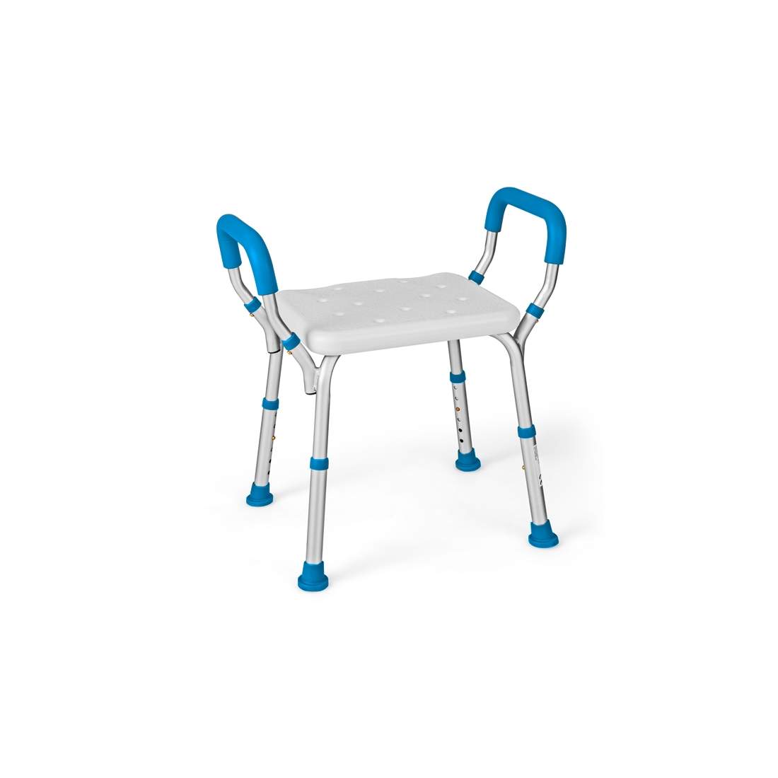 Justerbar duschpall – aluminium, halkfri, 100 kg kapacitet | Hem & Hobby | Pryloteket