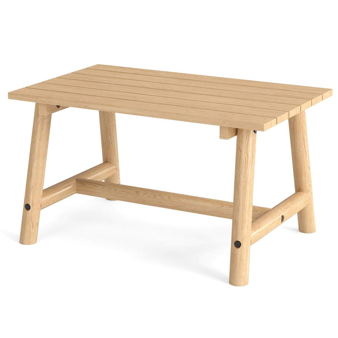 Soffbord med uteplats i massivt trä – hållbar och elegant design | Hem & Hobby | Pryloteket