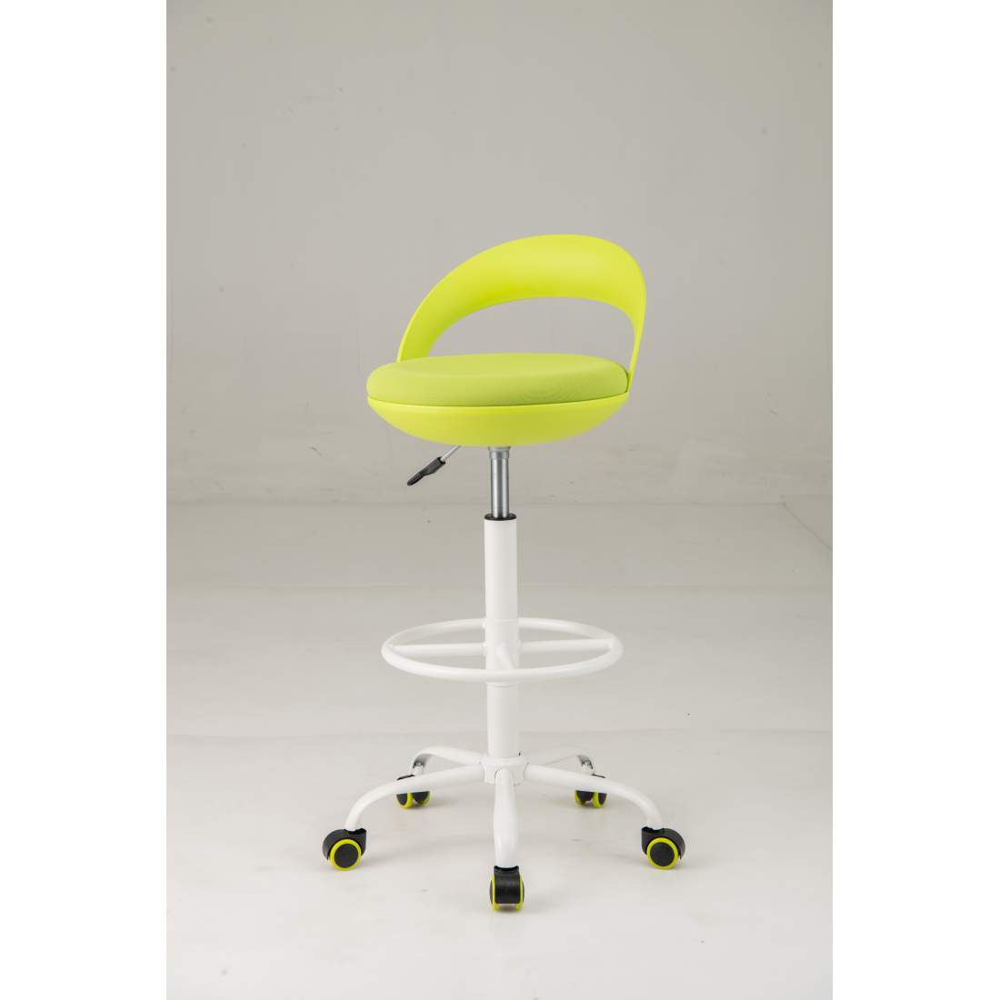 Justerbar grön rullpall – Ergonomisk sits som andas | Hem & Hobby | Pryloteket