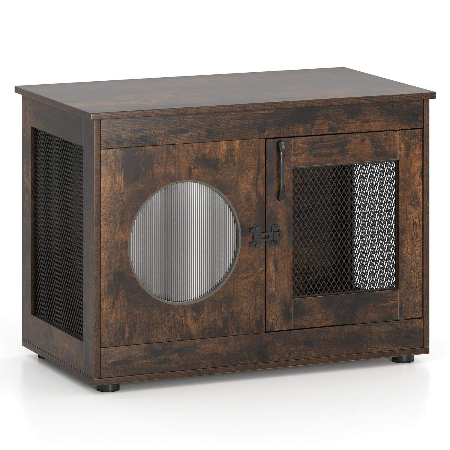 Møbelstil til kæledyrsbure – små til mellemstore hunde, 82x47x60 cm