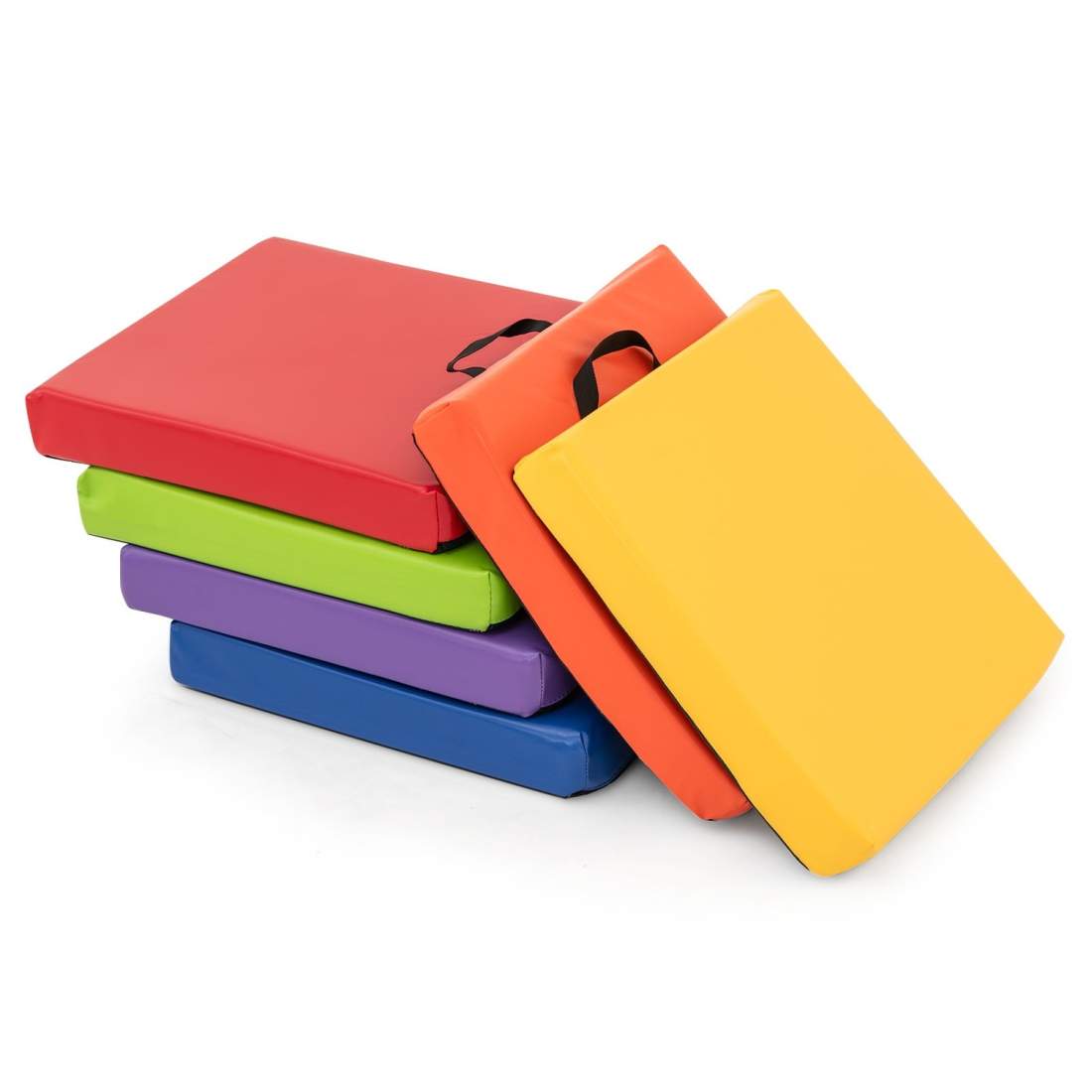 Fyrkantiga golvkuddar för barn, 6 st – Vattentät, bärbar | Hem & Hobby | Pryloteket