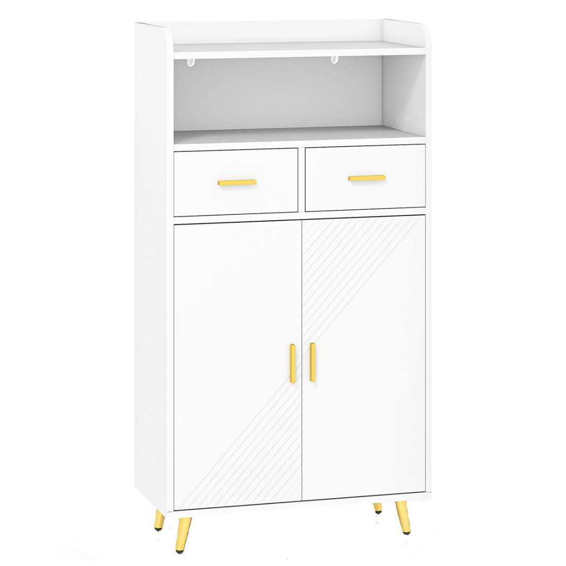 Köksskåp med justerbar hylla & dubbla dörrar | Hem & Hobby | Pryloteket