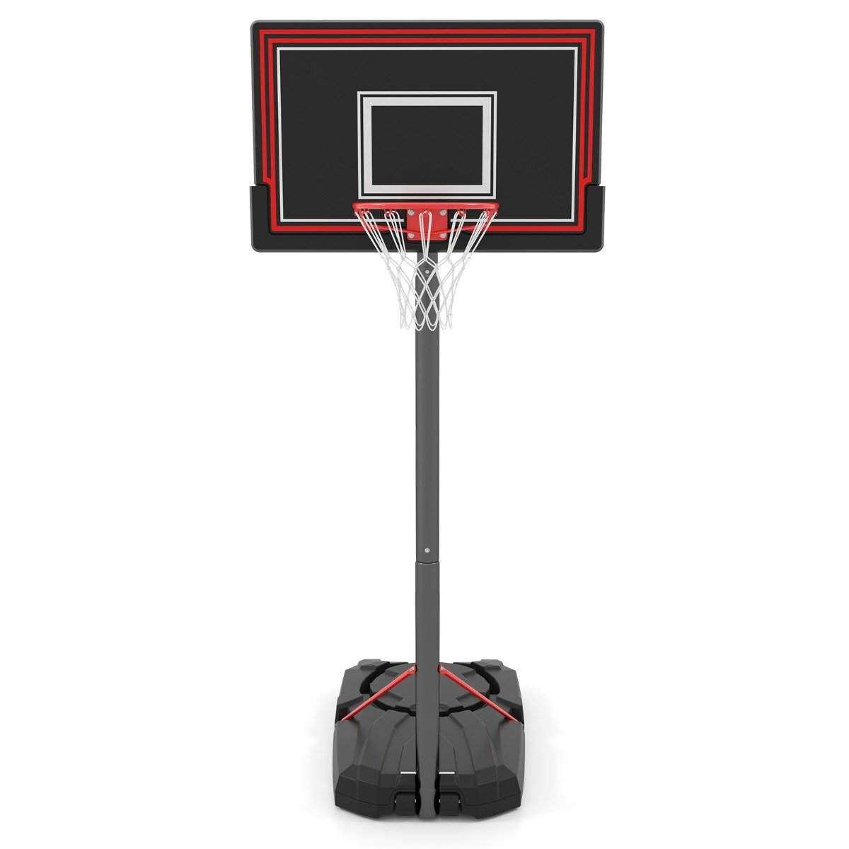 Justerbar utomhusbasketbåge med hjul och fyllbar bas | Hem & Hobby | Pryloteket