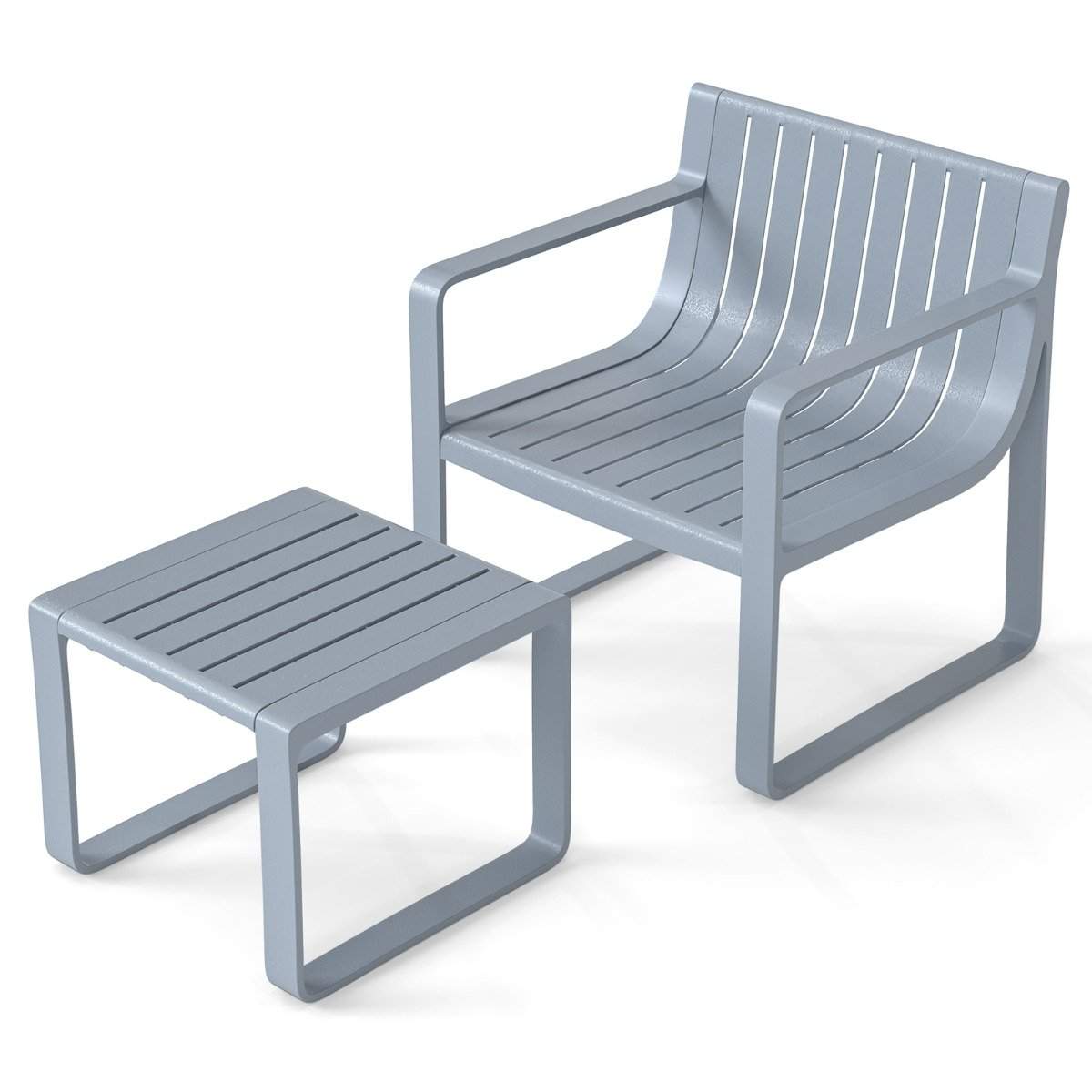 Väderbeständig 2-delad utemöbler set – PP-material | Hem & Hobby | Pryloteket