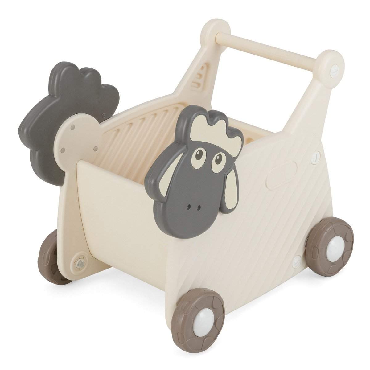 Toddler Sheep Walker med 18L opbevaring og 4 hjul