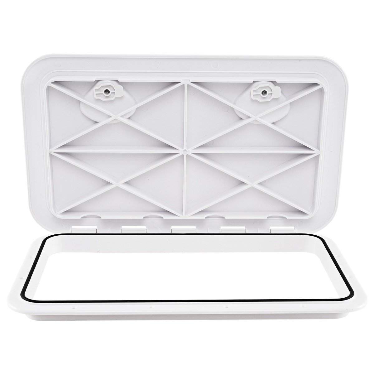 Bådluge – 180° åbning, skridsikker, vandtæt ABS