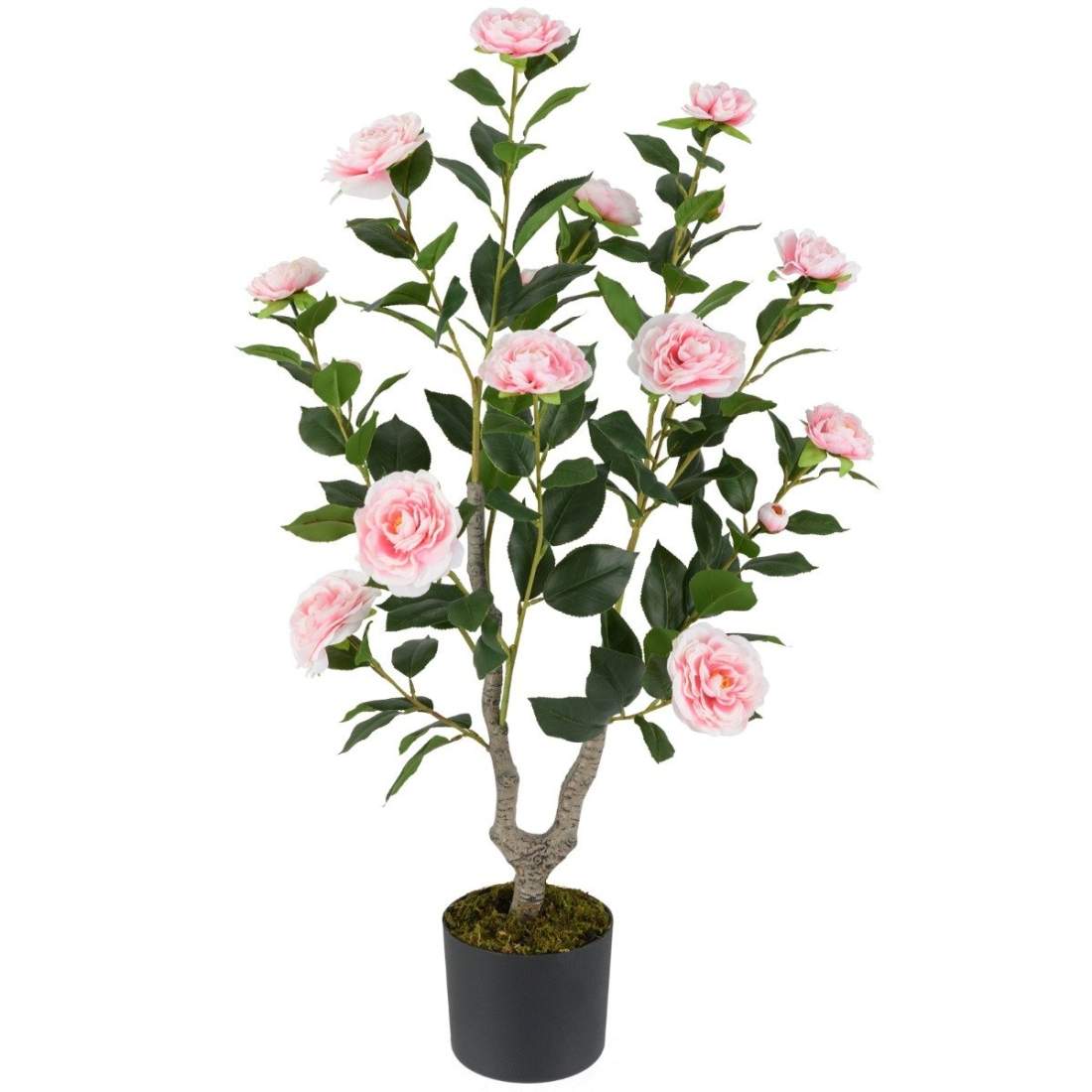 Konstgjord kameliaträd med blommor – 90 cm, rosa | Hem & Hobby | Pryloteket