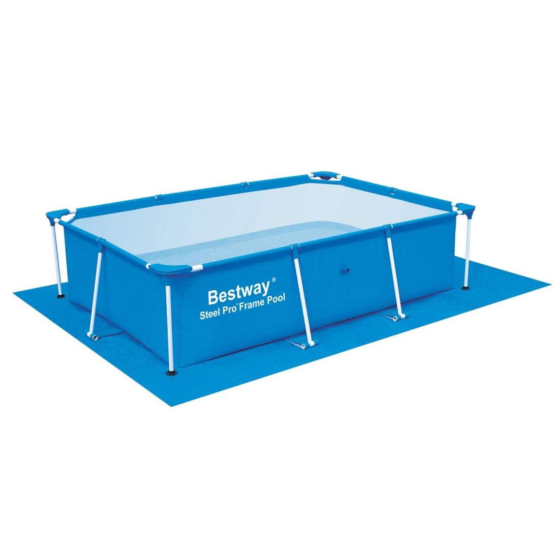 Rektangulär pool 295 x 206 cm – Enkel installation | Hem & Hobby | Pryloteket