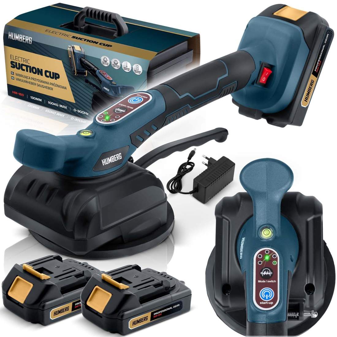 Elektrisk vakuumkakelvibrator – Upp till 100 kg kapacitet | Hem & Hobby | Pryloteket