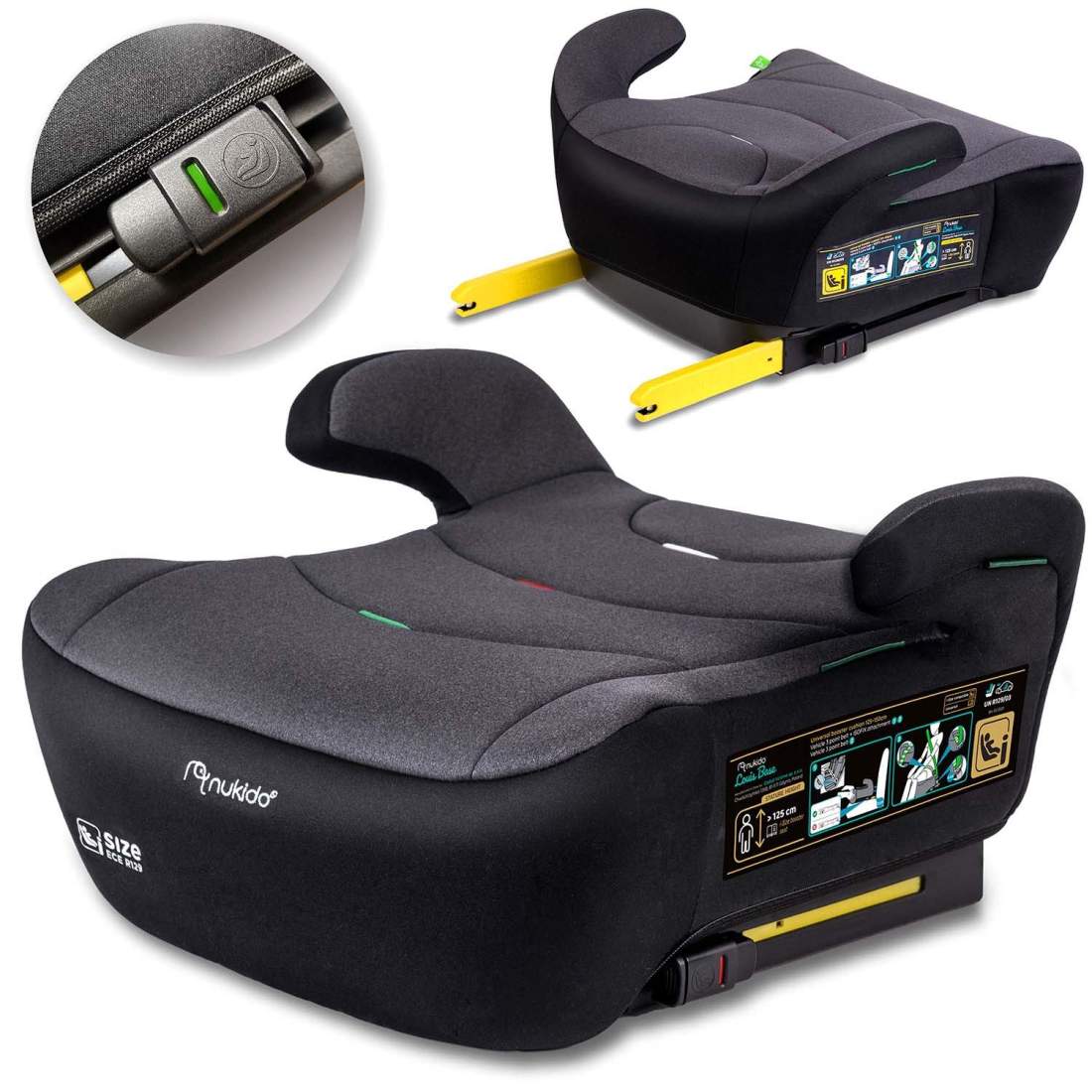 Bilbältesstol, Isofix 22–36 kg, bekväm design | Hem & Hobby | Pryloteket