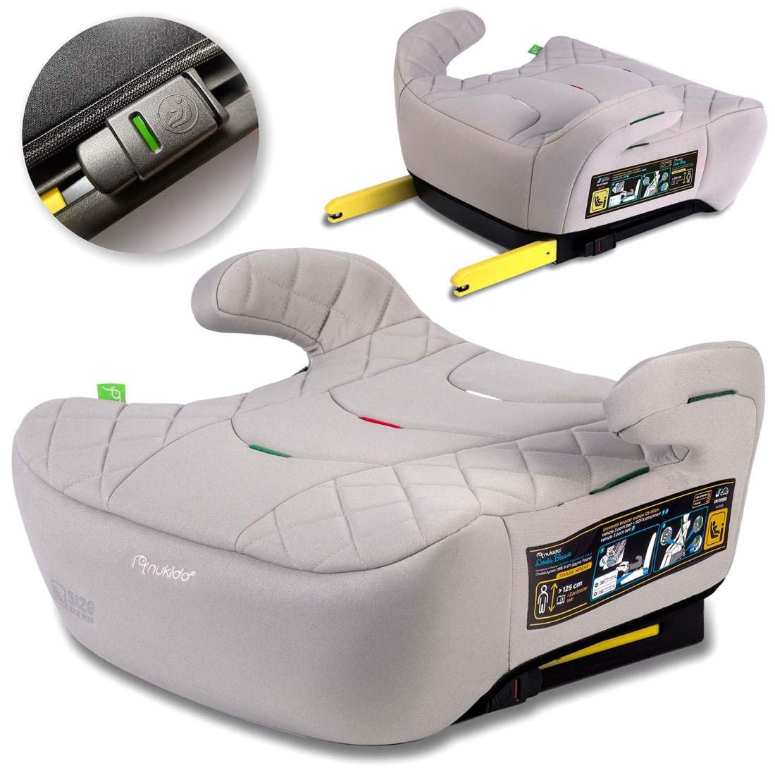 Bilbältesstol, Isofix 22-36 kg, Bekväm design | Hem & Hobby | Pryloteket