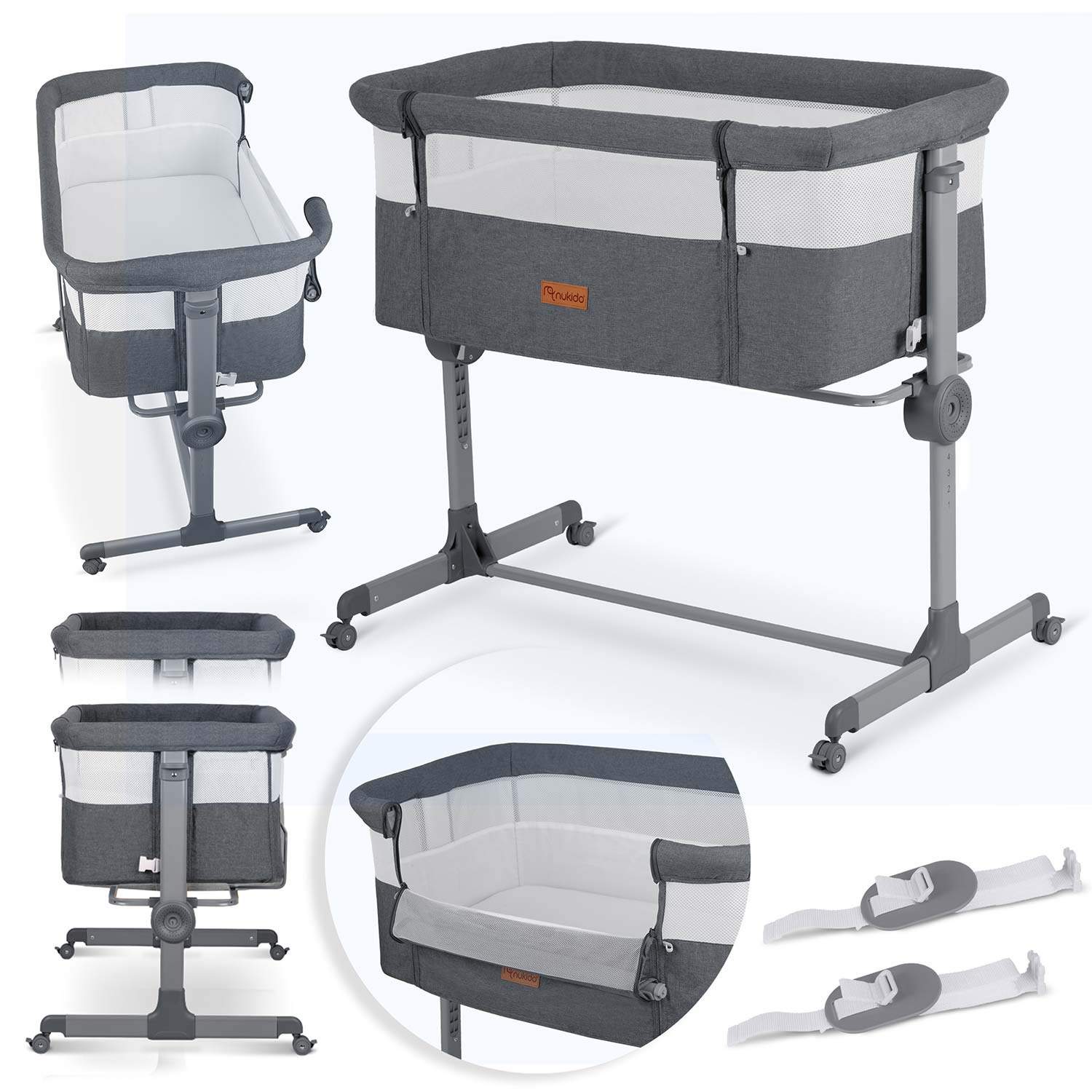 Sammenklappelig rejse-babyseng – bærbar sengeseng