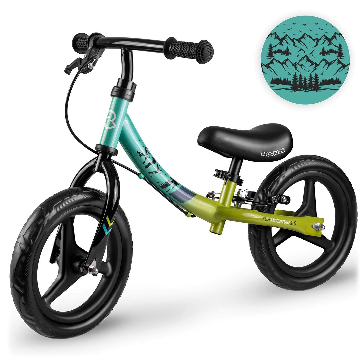 Balancecykel til børn – Sjovt eventyr, letvægtsdesign