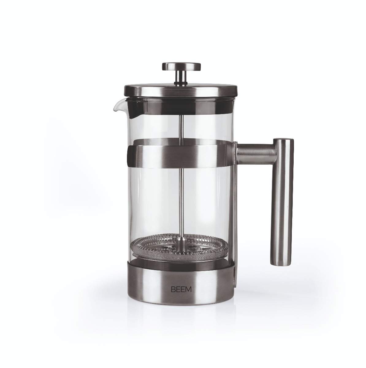 French Press kaffemaskine – 1L varmebestandigt glas