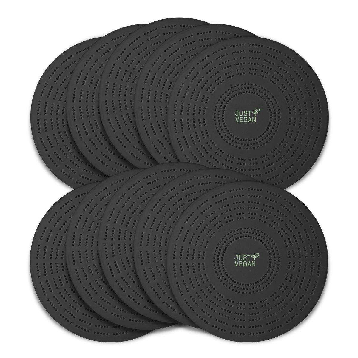 Vegansk stænkbeskyttelseskulfiltersæt – 10-pak