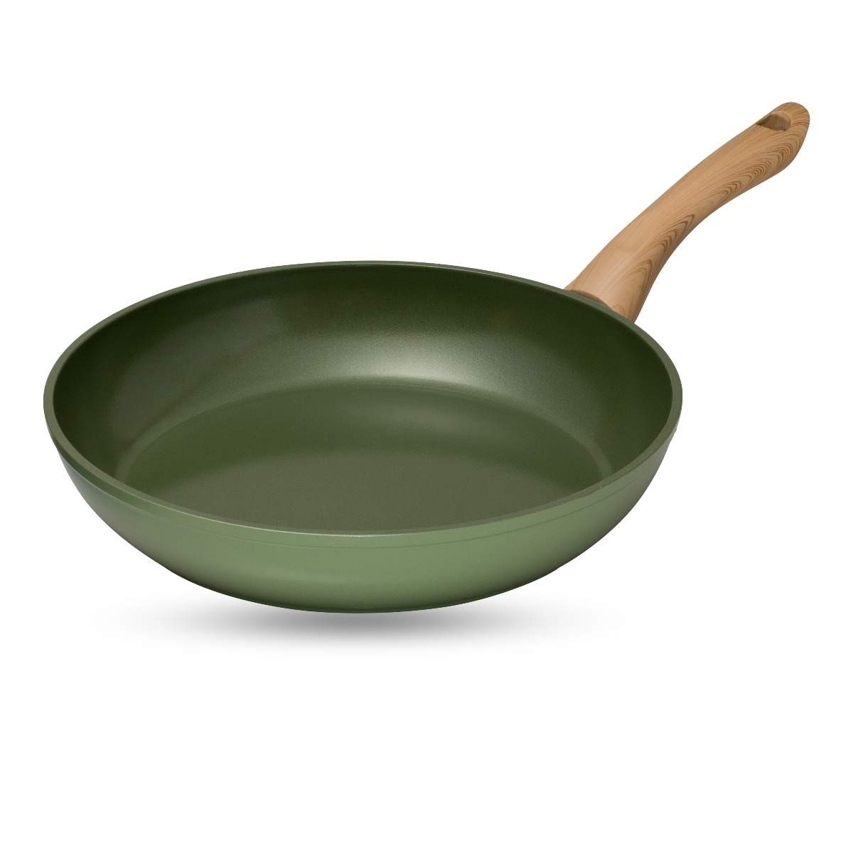 Vegansk Øko Stegepande – 30 cm, Non-stick & Ovnfast