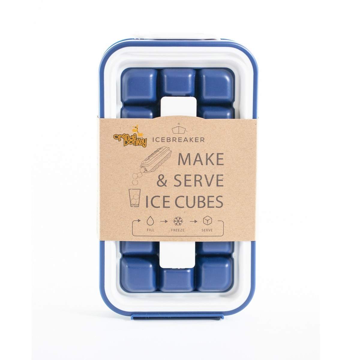 Isterningbakke – Nem udløsning, 18 terninger, lufttæt design