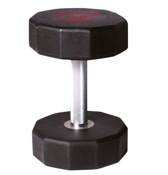 Urethane håndvægt 7,5 kg – Anti-rul design til træning af hele kroppen