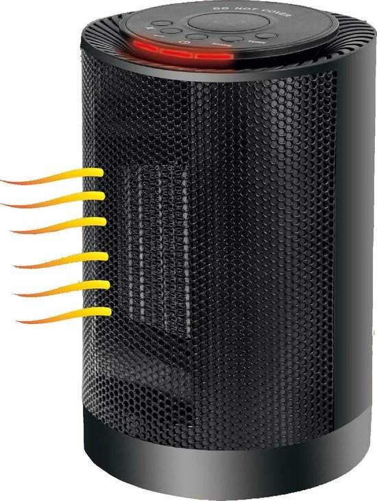 Bärbar keramisk värmare – 3 inställningar, timerfunktion | Hem & Hobby | Pryloteket