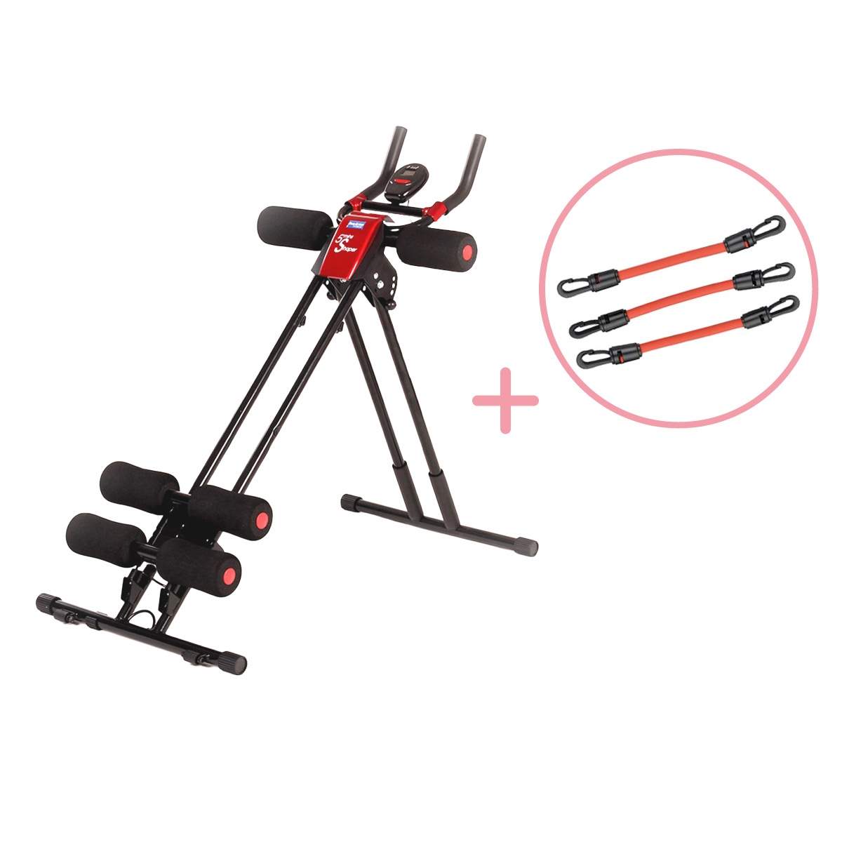 5 Minute Shaper – Allt-i-ett-träningsapparat för hemmabruk med motståndsband | Hem & Hobby | Pryloteket