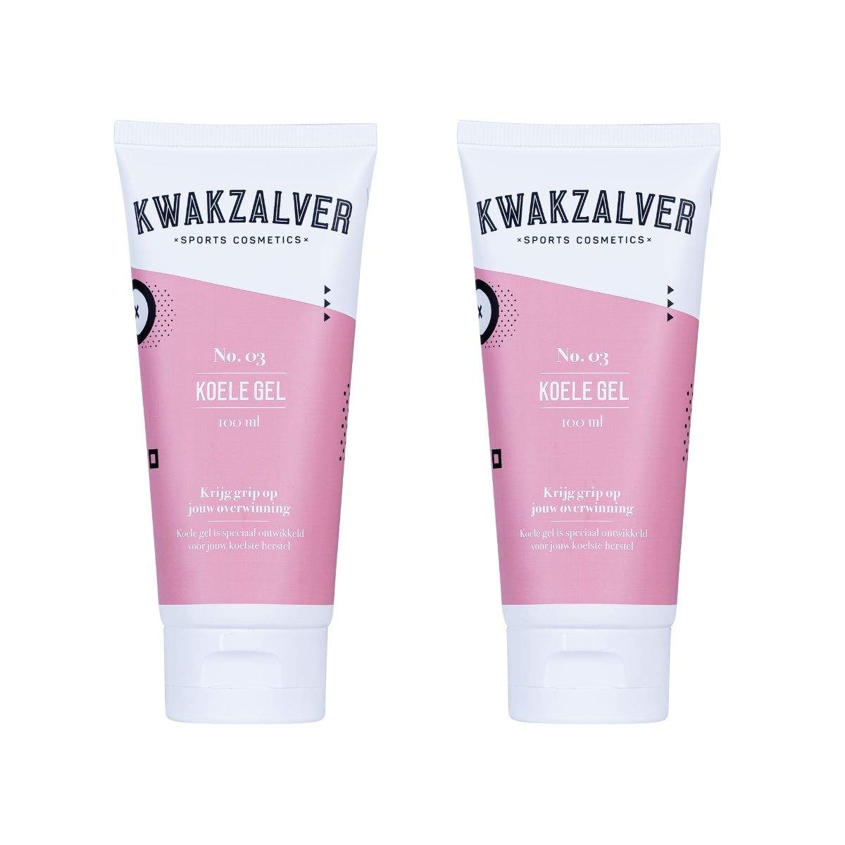 Kølende gel til muskelgendannelse – pebermynte og eukalyptus, 2x100ml