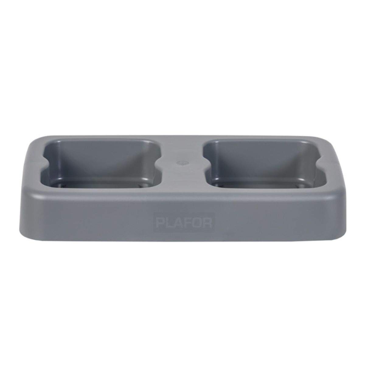 Stativ til plastikgenbrugsbeholder – Plads til to 75 liters beholdere