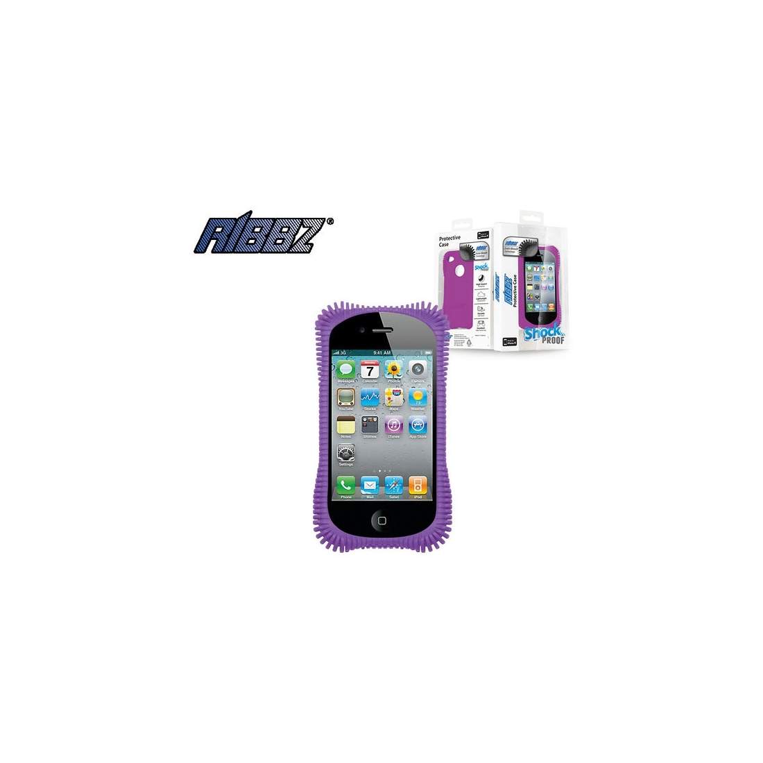 iPhone-skal – Lila, ribbad design, hållbart skydd | Hem & Hobby | Pryloteket