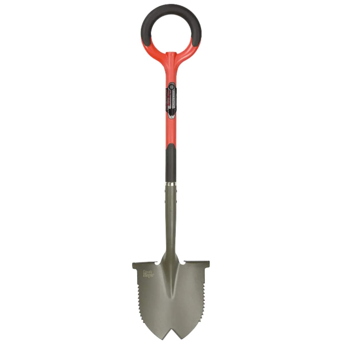 Root Slayer havespade – V-formet blad, kulstofstål