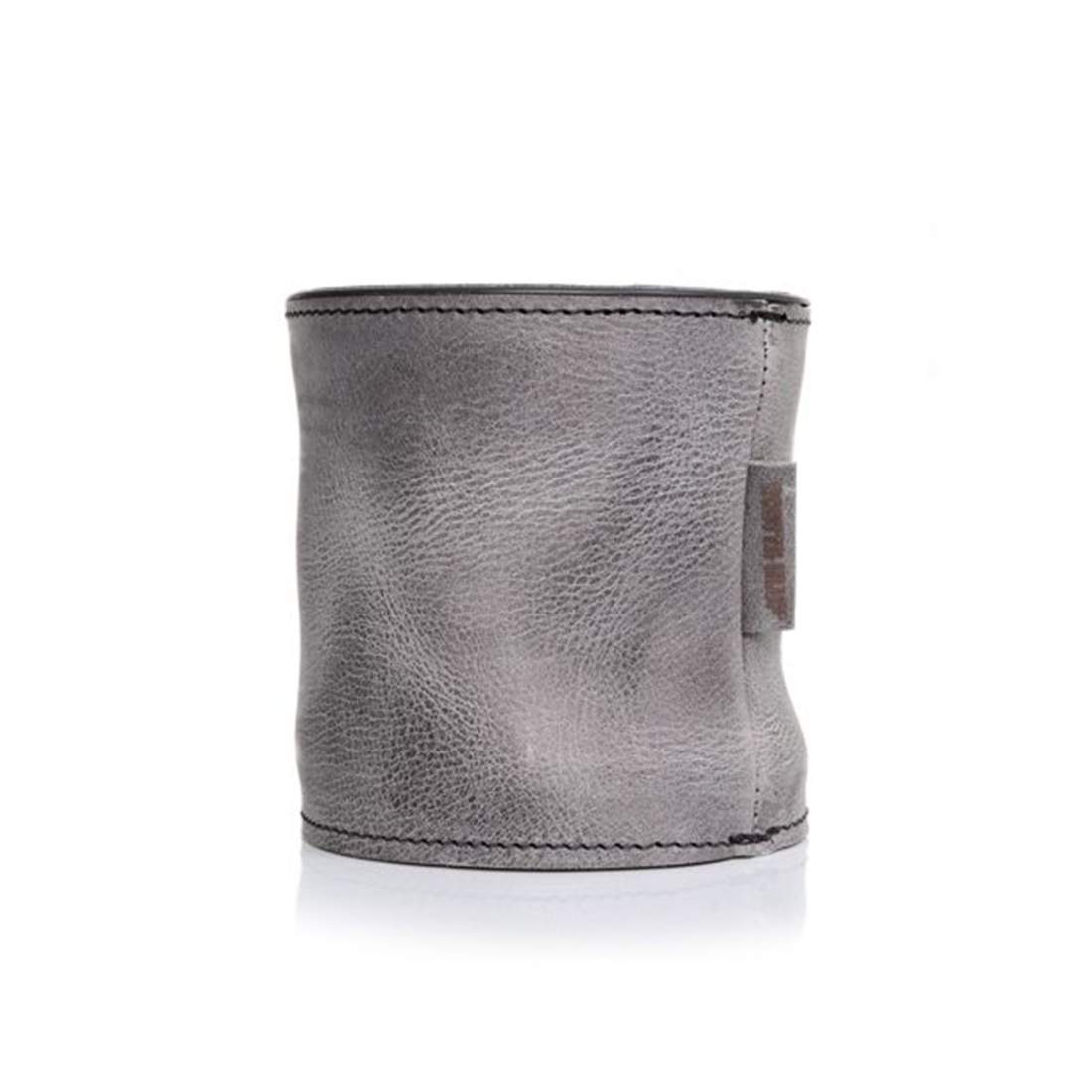 Grå läderkruka, stor – 31 cm | Hem & Hobby | Pryloteket