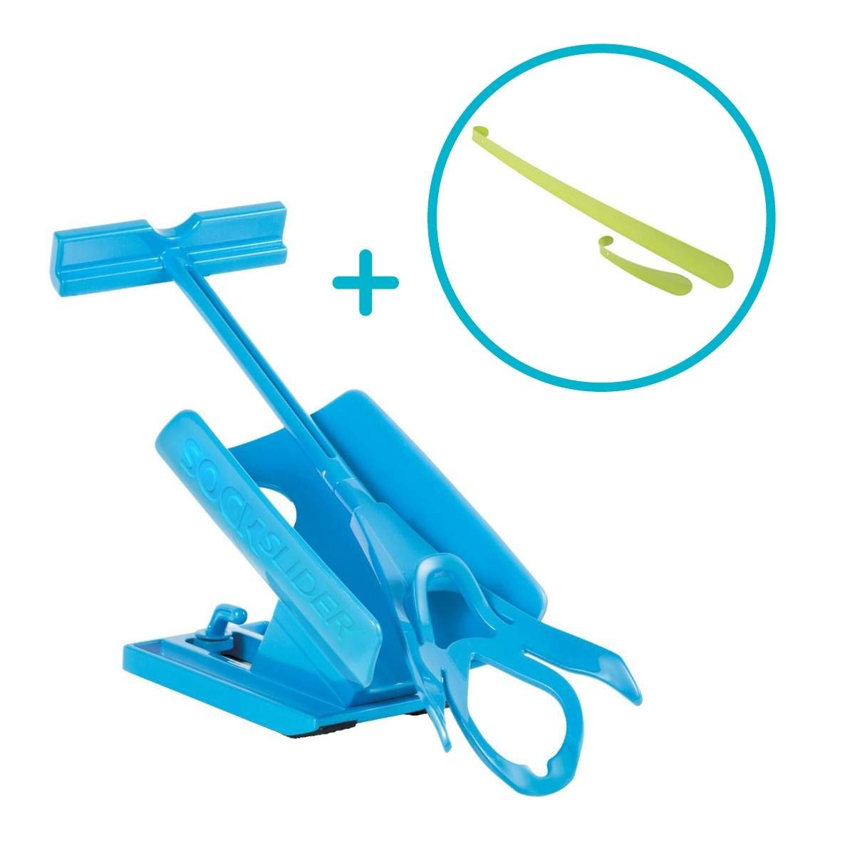 Sokkeslider - Nemt hjælpemiddel til påklædning af sokker ved begrænset mobilitet