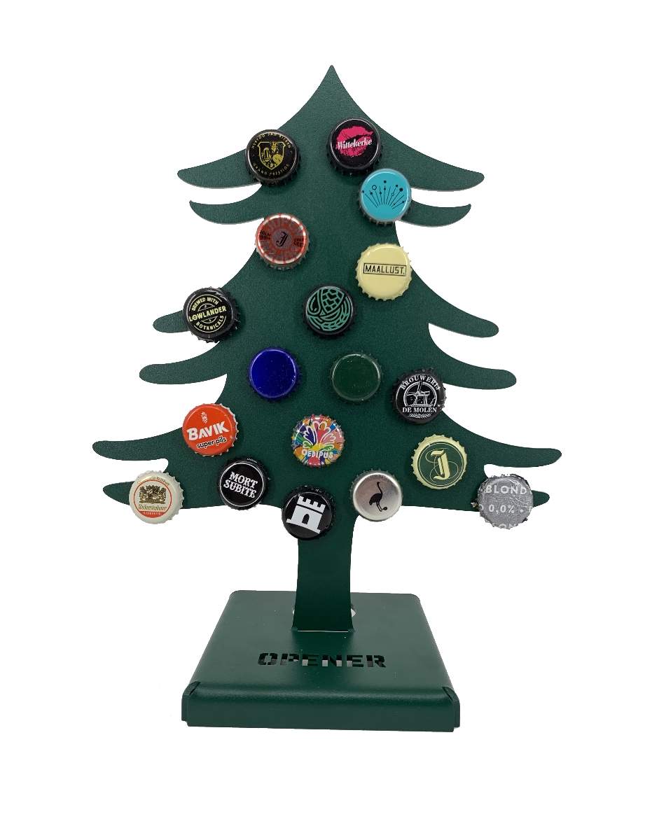 Magnetisk juletræsåbner – Metal, festlig dekoration