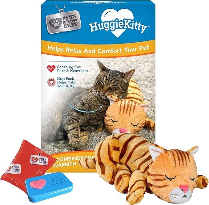 Orange Tabby Huggie Kitty – Beroligende Plyskammerat