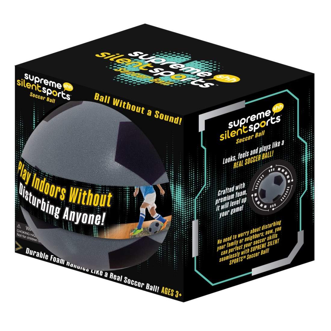 Tyst fotboll – Tyst, mjuk, inomhuskul | Hem & Hobby | Pryloteket