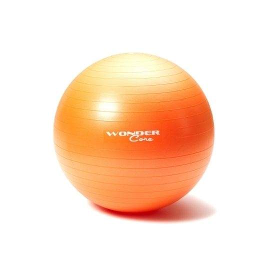 Orange 65cm Fitnessbold – Yoga, Stabilitet, Genoptræning