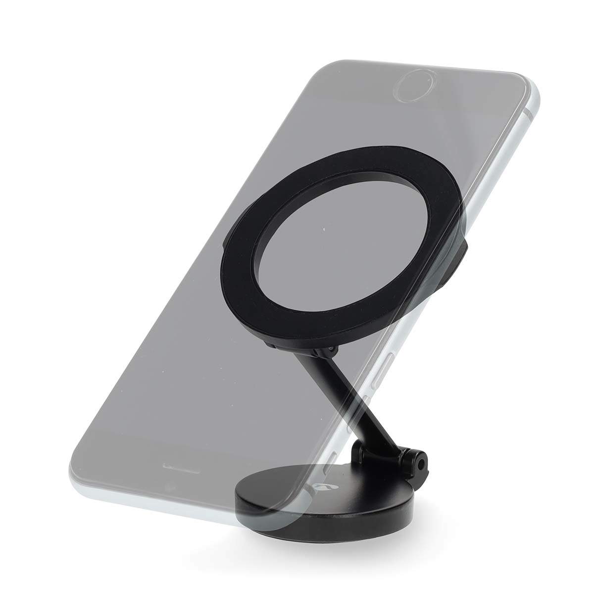 Nedis - Smartphone Holder til Bil | Magnetisk | I Bilrude og panel | Universal | Fuldt Bevægeligt / Justerbar vinkel - SCMT350BK