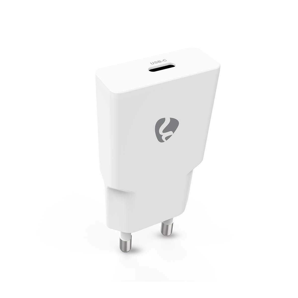 Nedis Vægoplader | 20 W | GaN | PD3.0 | Hurtigopladningsfunktion | 1.67 A / 2.22 A / 3.0 A | Antal output: 1 | USB-C™ | Automatisk Valgt Spænding | Hvid