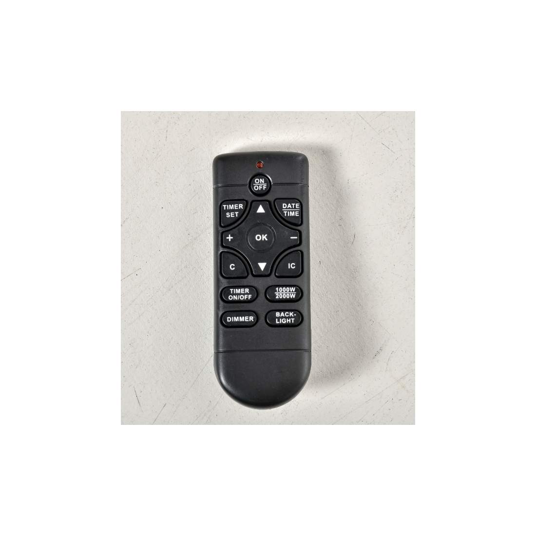 Elektrisk öppen spis med 3D LED-lågor, fjärrkontroll och timer | Hem & Hobby | Pryloteket